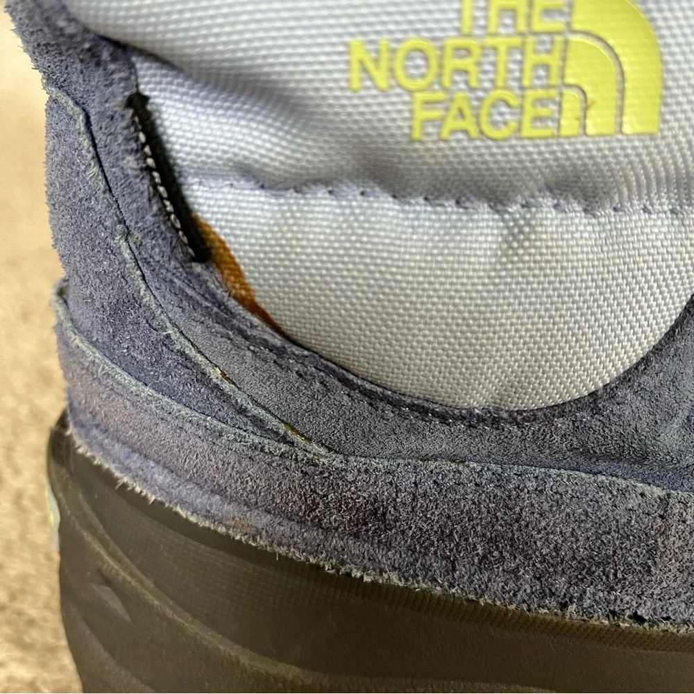 The North Face Girls Heat Seekers Blue Winter Snow Waterproof Rain Boots Size 7